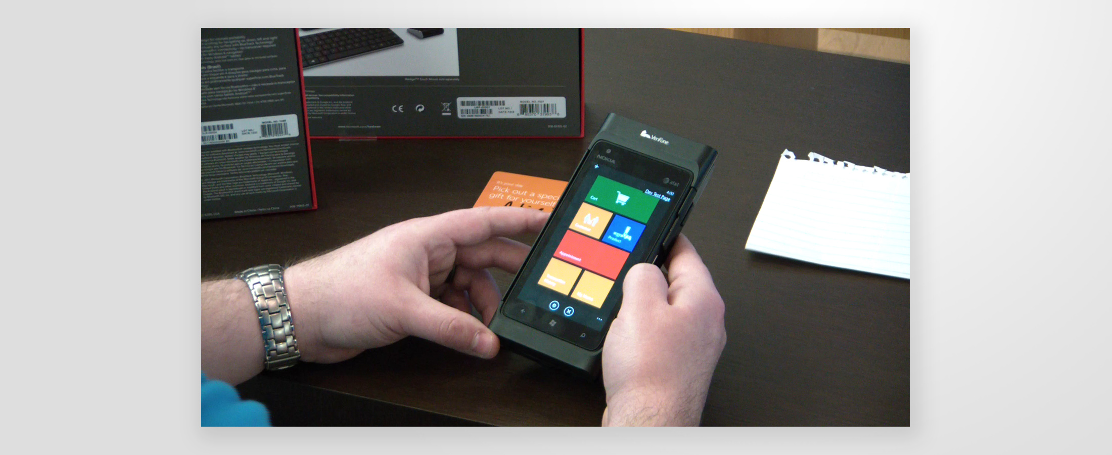 POS mobile - User testing